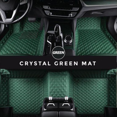 Online Green Crystal Elite Luxury Hybrid Car Floor Mats