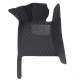 Online Black and Black Stitching Luxury Leather Diamond Car Floor Mats Online Black and Black Stitching Luxury Leather Diamond Car Floor Mats