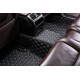 Online Black and White Stitching Luxury Leather Diamond Car Floor Mats Online Black and White Stitching Luxury Leather Diamond Car Floor Mats