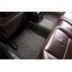 Online Black and Yellow Stitching Luxury Leather Diamond Car Floor Mats Online Black and Yellow Stitching Luxury Leather Diamond Car Floor Mats