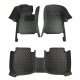 Online Black and Yellow Stitching Luxury Leather Diamond Car Floor Mats Online Black and Yellow Stitching Luxury Leather Diamond Car Floor Mats