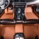 Online Brown Luxury Leather Diamond Car Floor Mats Online Brown Luxury Leather Diamond Car Floor Mats