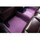 Online Purple Luxury Leather Diamond Car Floor Mats Online Purple Luxury Leather Diamond Car Floor Mats
