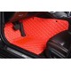 Online Red Luxury Leather Diamond Car Floor Mats Online Red Luxury Leather Diamond Car Floor Mats