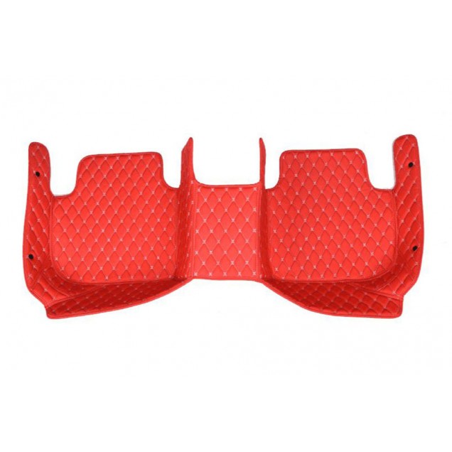 Online Red Luxury Leather Diamond Car Floor Mats Online Red Luxury Leather Diamond Car Floor Mats