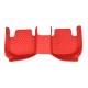 Online Red Luxury Leather Diamond Car Floor Mats Online Red Luxury Leather Diamond Car Floor Mats
