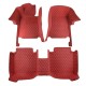Online Wine Red Luxury Leather Diamond Car Floor Mats Online Wine Red Luxury Leather Diamond Car Floor Mats