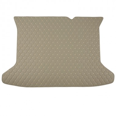 Online Grey Luxury Leather Diamond Trunk Base Mats