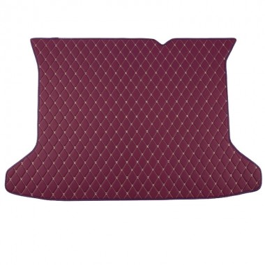 Online Purple Luxury Leather Diamond Trunk Base Mats