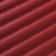 Online Maroon Luxury Leather Stripe Car Floor Mats