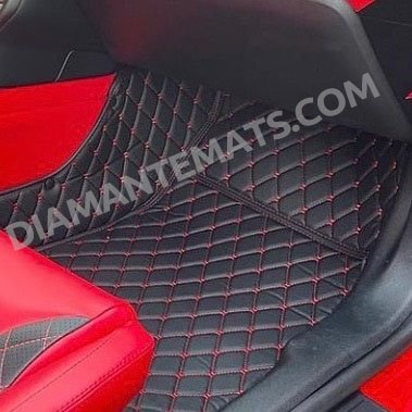 Very nice leather car mats, came custom made for my car and they fit very good. My car looks much better now. They are durable and waterproof