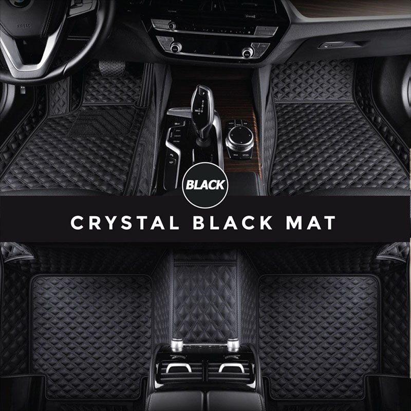 Online Black Crystal Elite Luxury Hybrid Car Mats